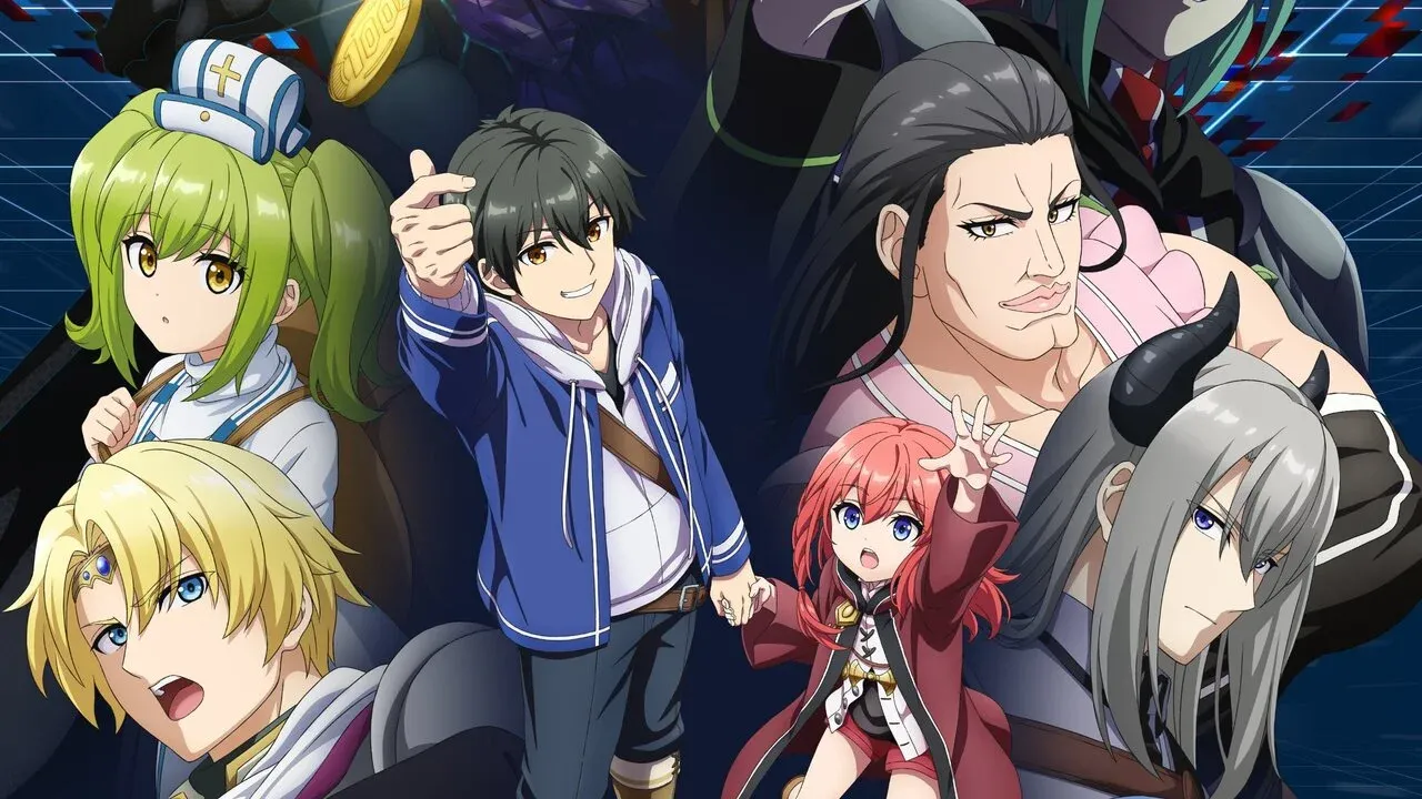 The anime characters as seen in the new key visual.