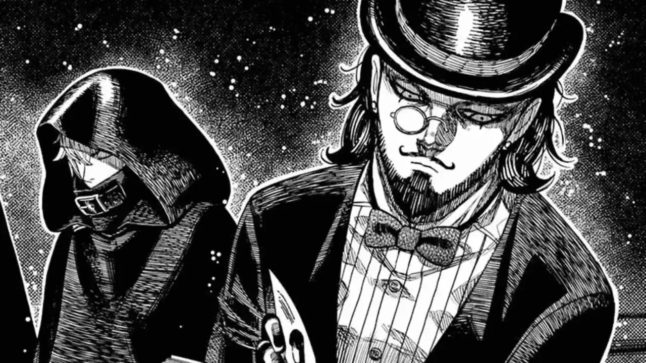 Enenra and his lackeys attack Rin and Kouki in Dandadan Chapter 222