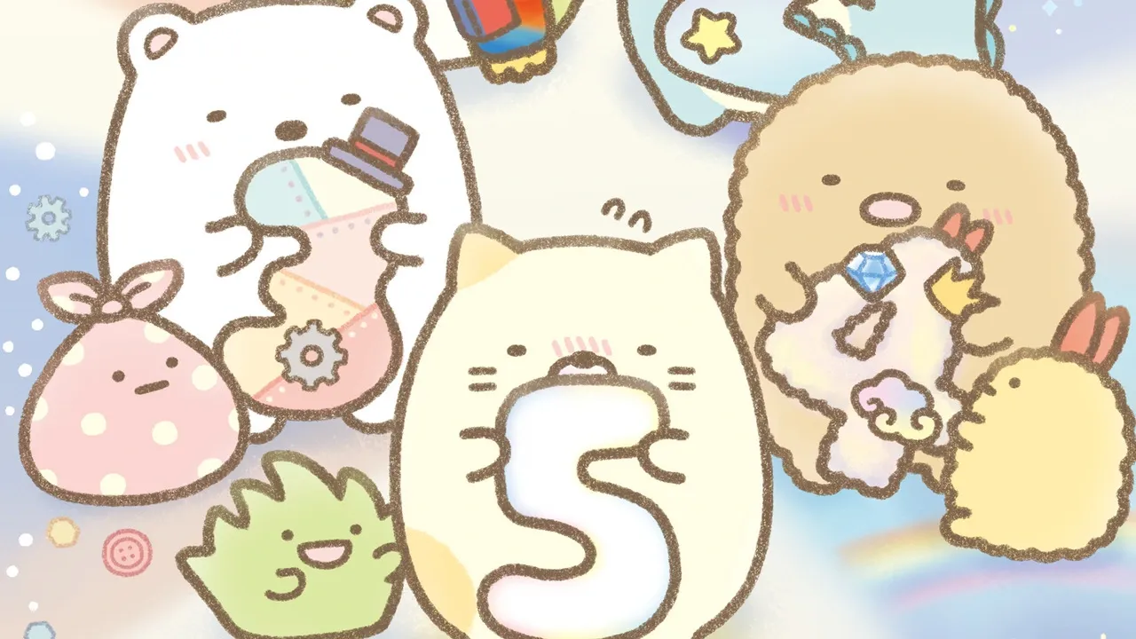 The characters from the franchise as seen in the new illustration. 