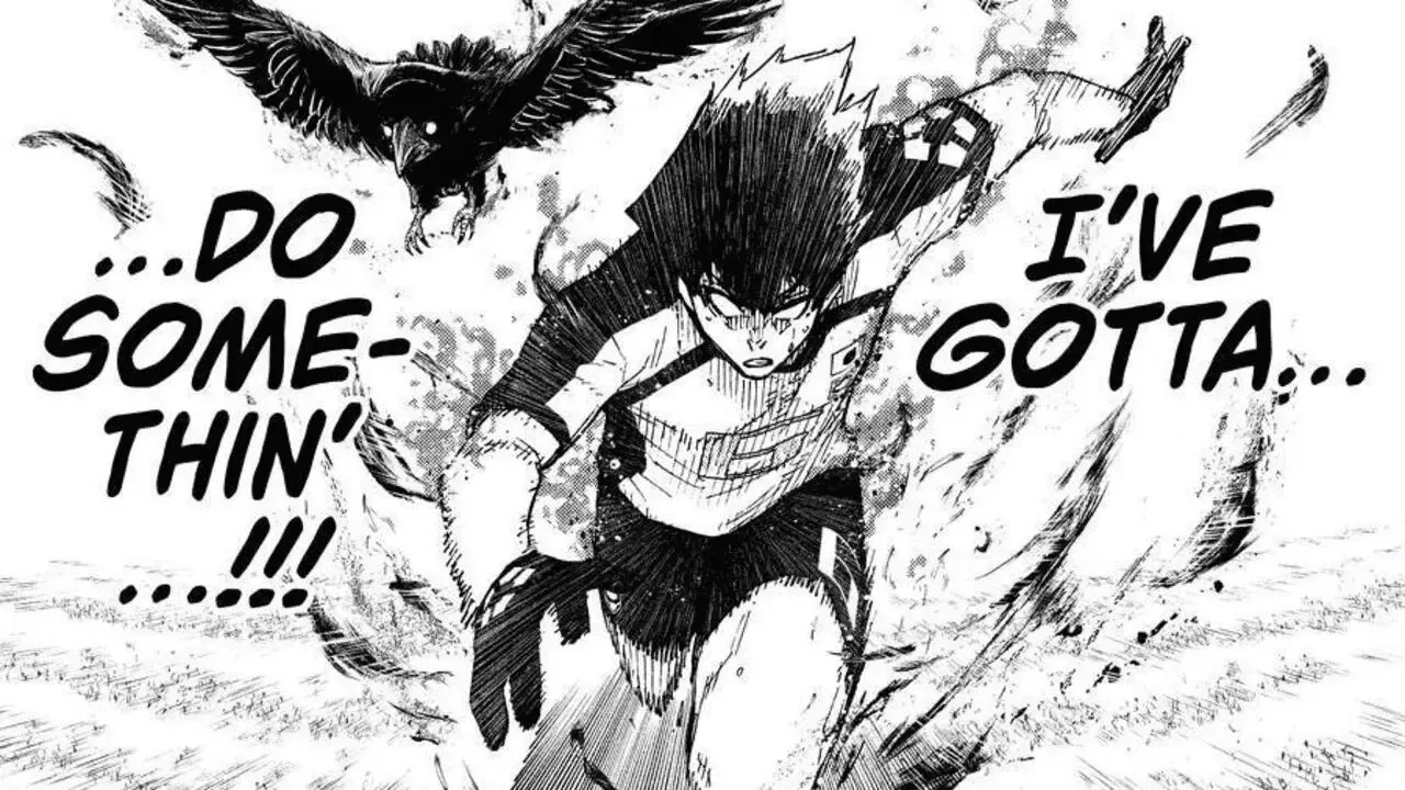 Karasu as seen in the new chapter. 