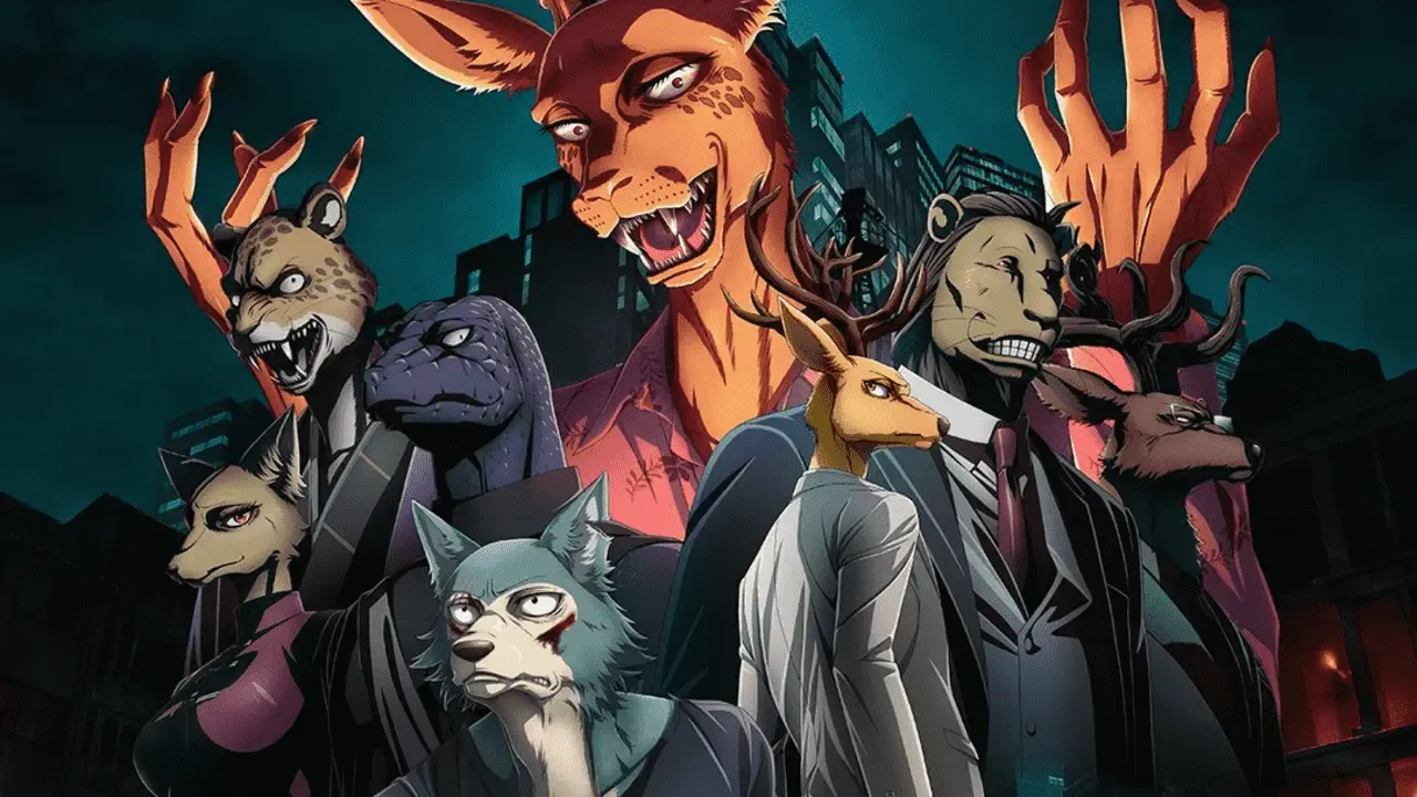 The characters of the anime as seen in the new key visual.