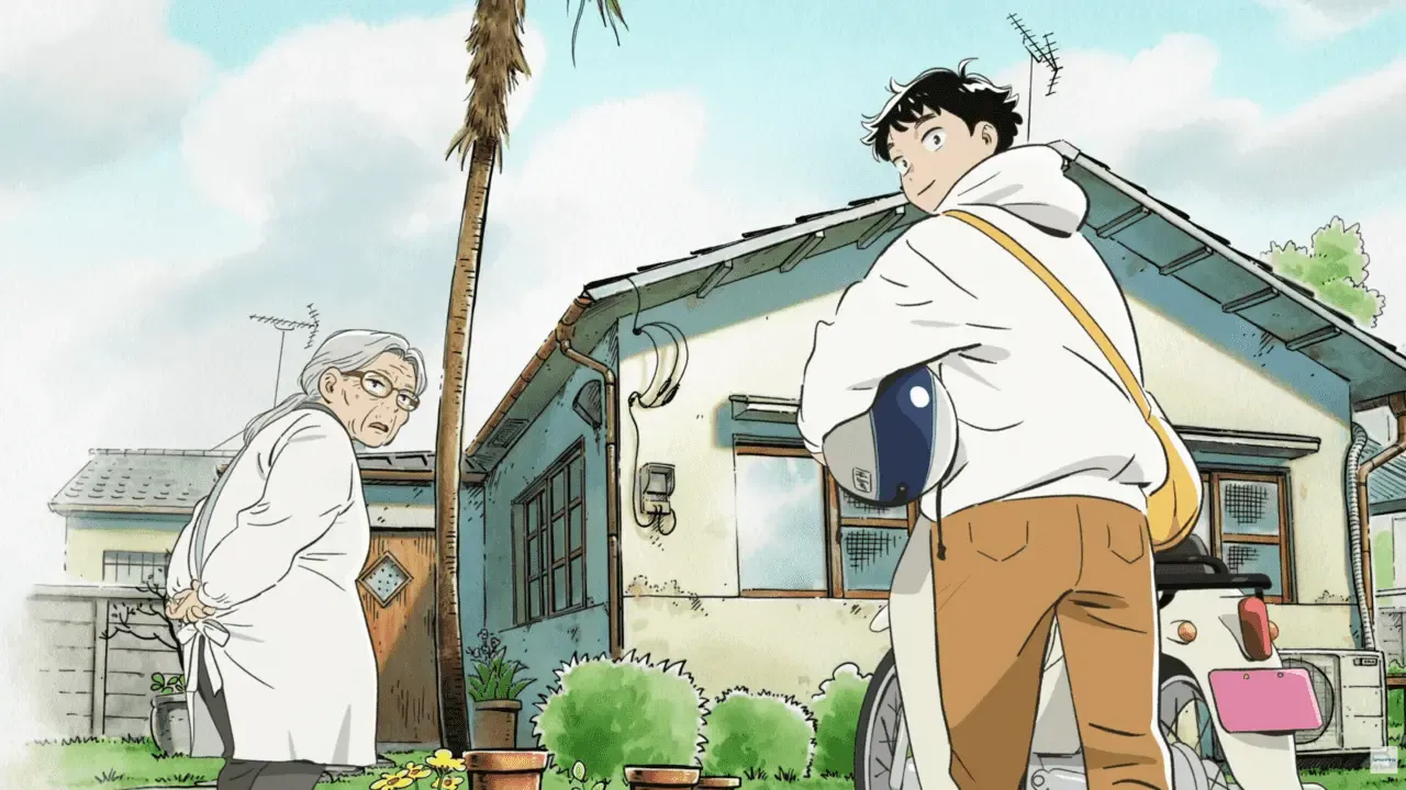 Hiroto and Ba-chan as seen in the new teaser. 