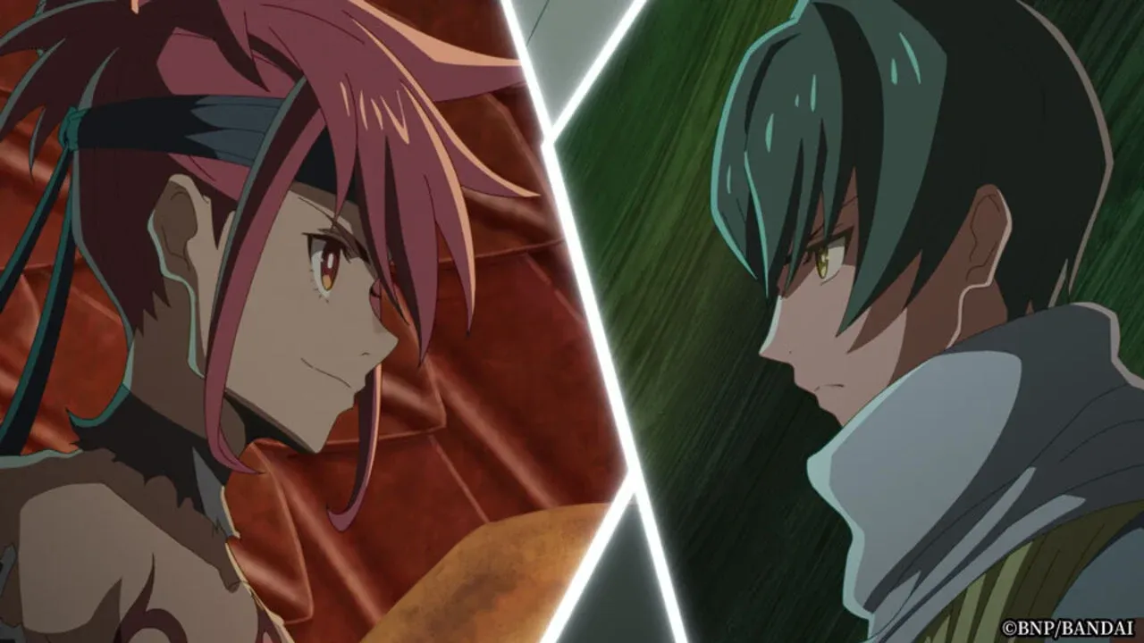 The main characters of the anime. 
