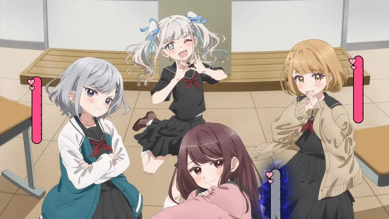 Marika, Sayuki, Kokona, and Niino as seen in the new key visual.