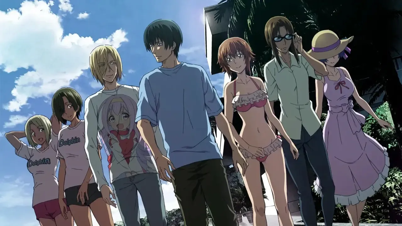 The main cast of the anime as seen in the new visual.