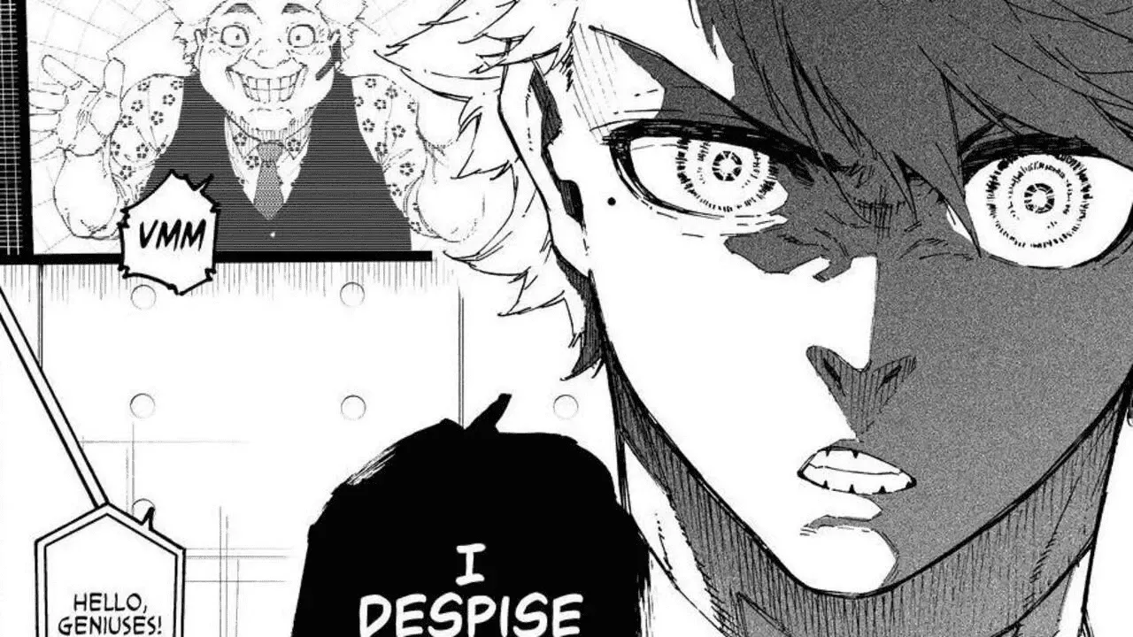 Kira as seen in the new chapter of Blue Lock.