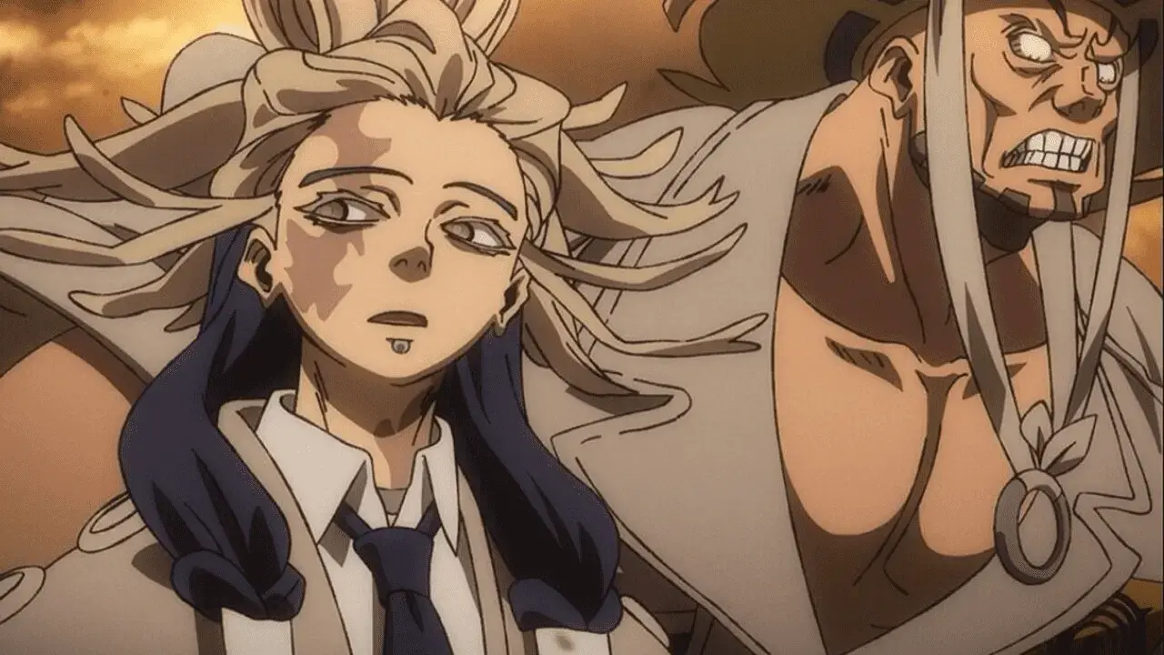 New characters Tamsy and Delmon as seen in the anime.