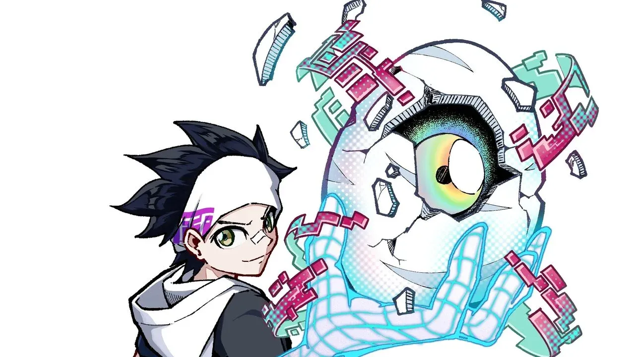 The main character of the manga as seen in the official illustration.