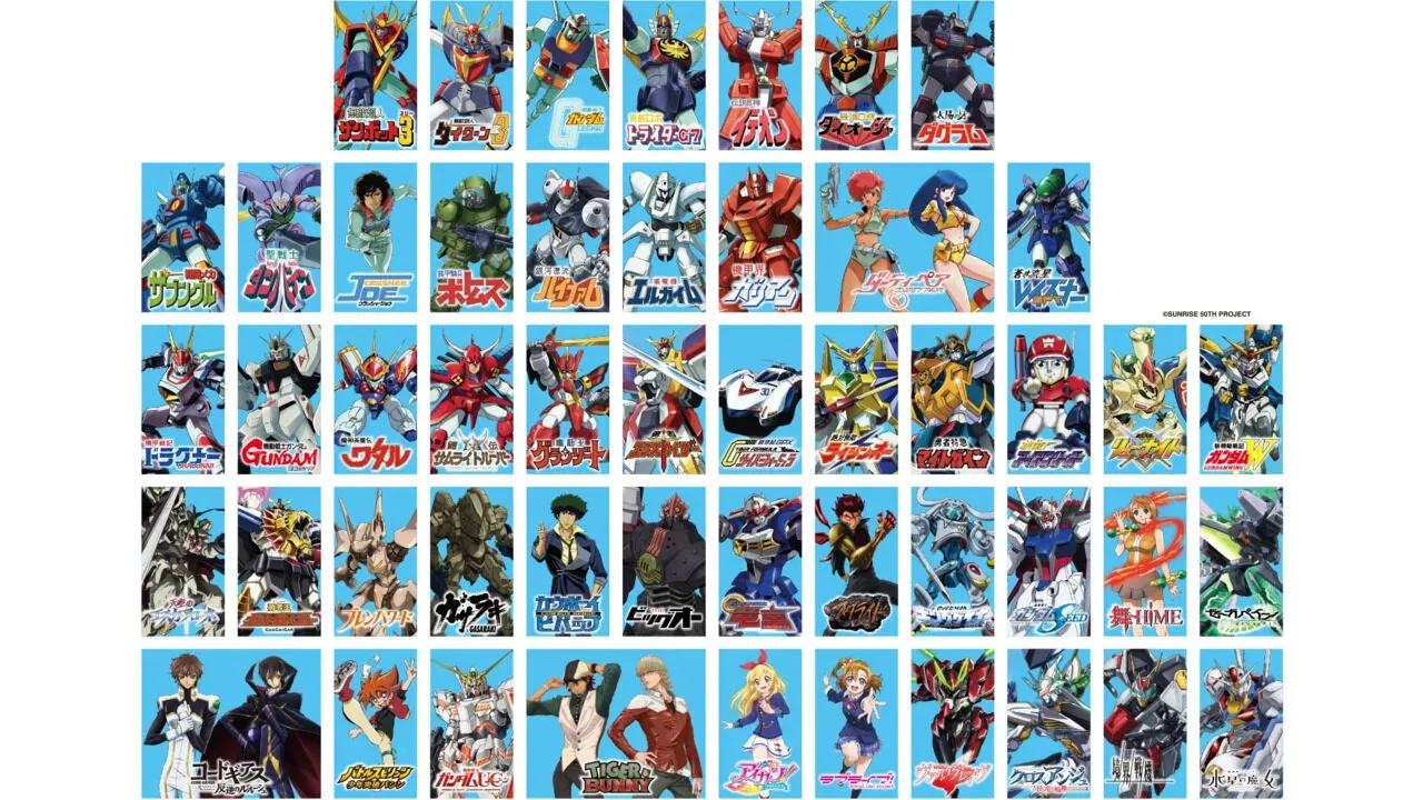 Sunrise 50th Anniversary Project visual.