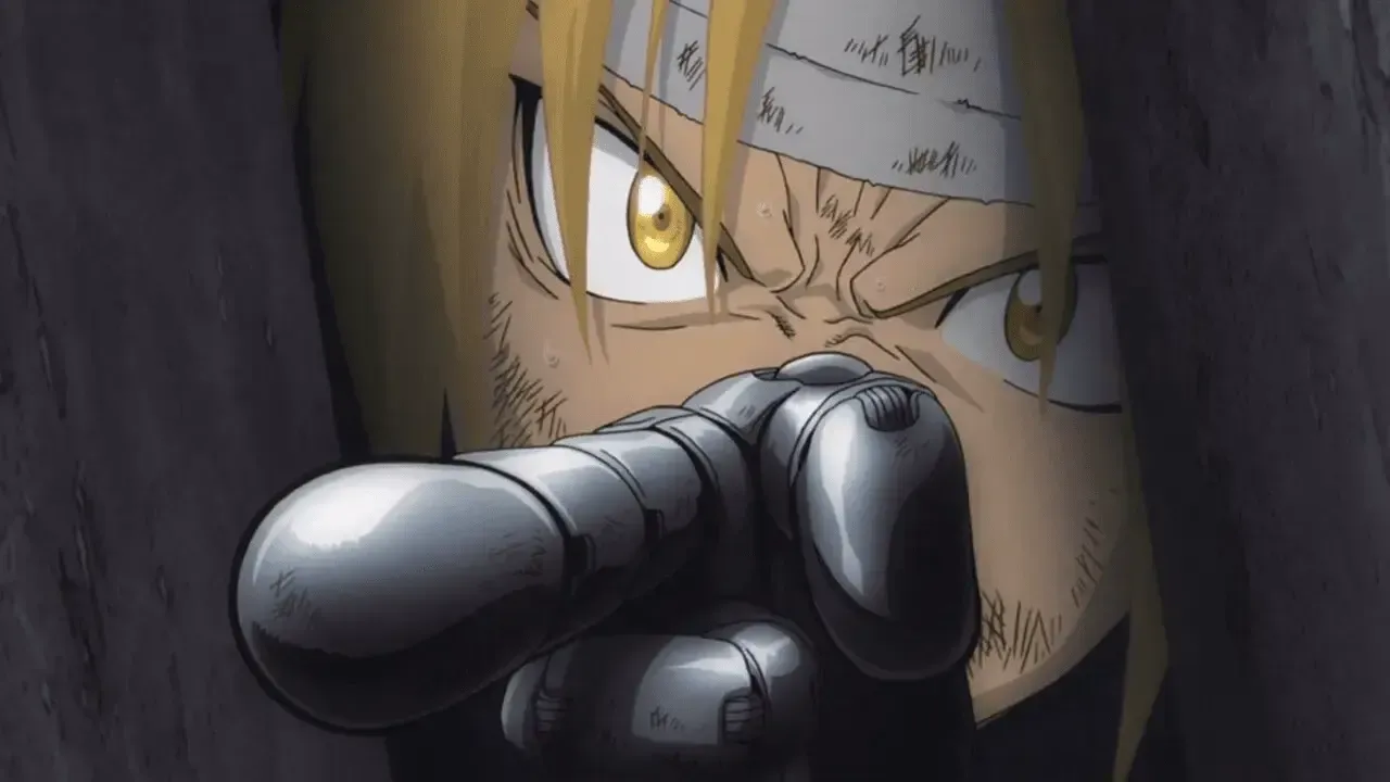 Edward Elric as seen in Fullmetal Alchemist Brotherhood.