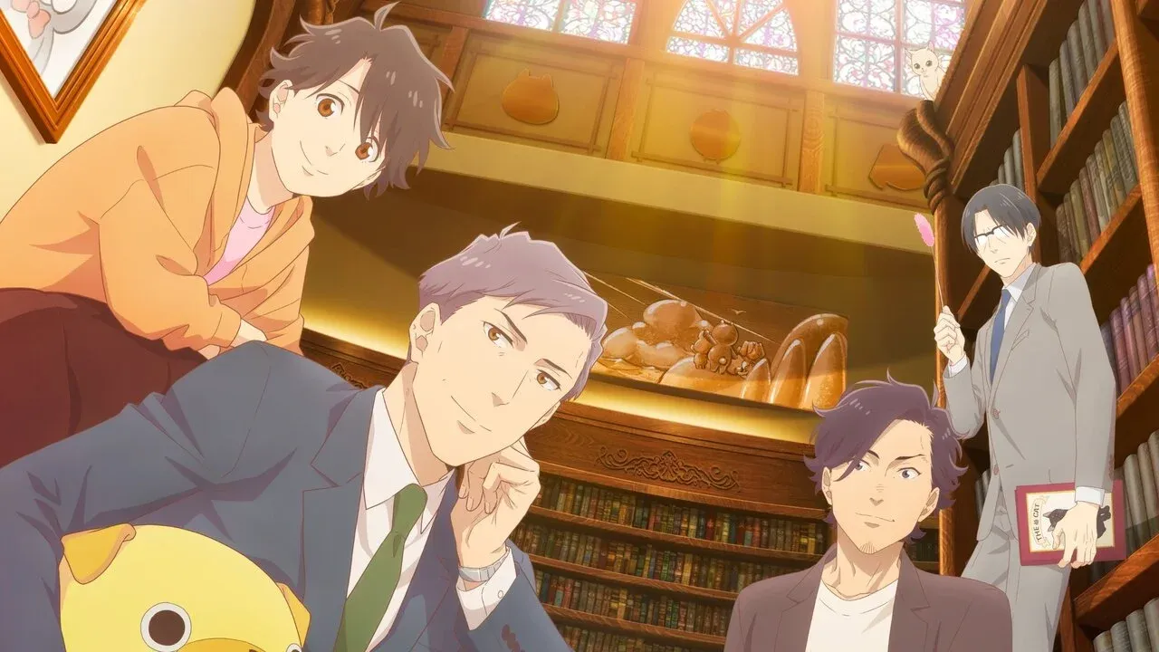 The main characters of the anime as seen in the new key visual.
