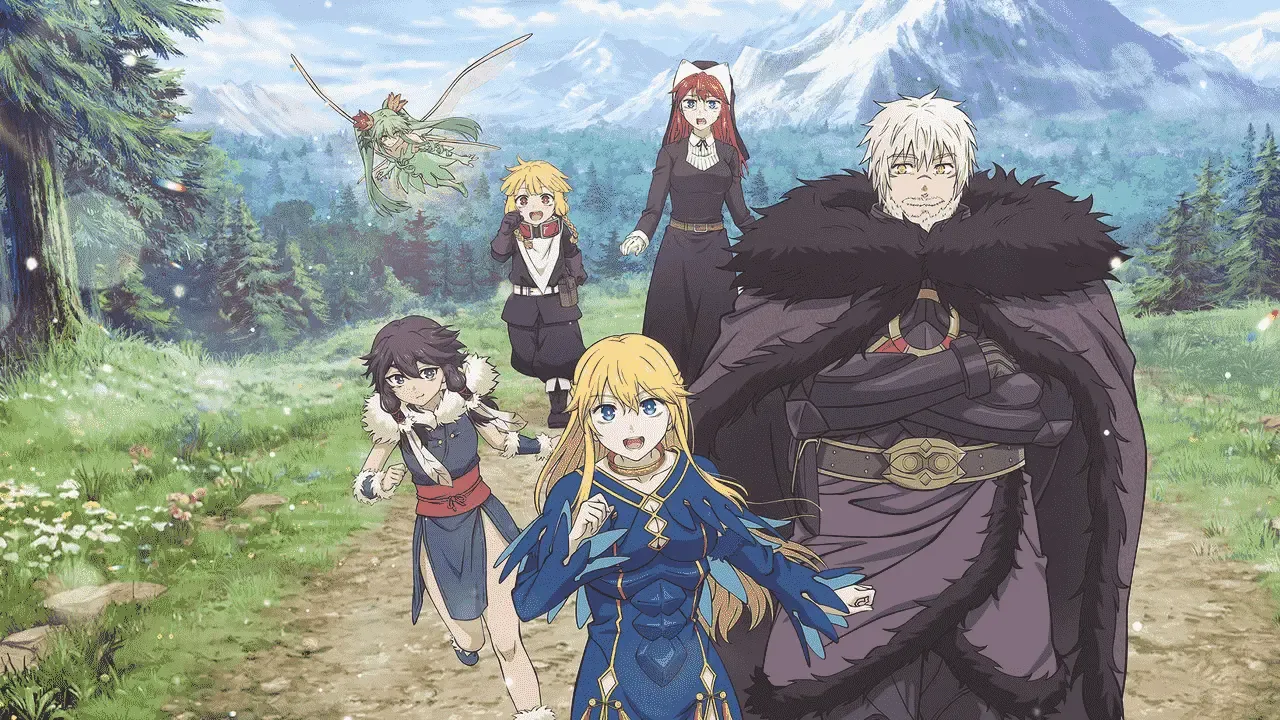 The anime's main characters as seen in the new key visual.