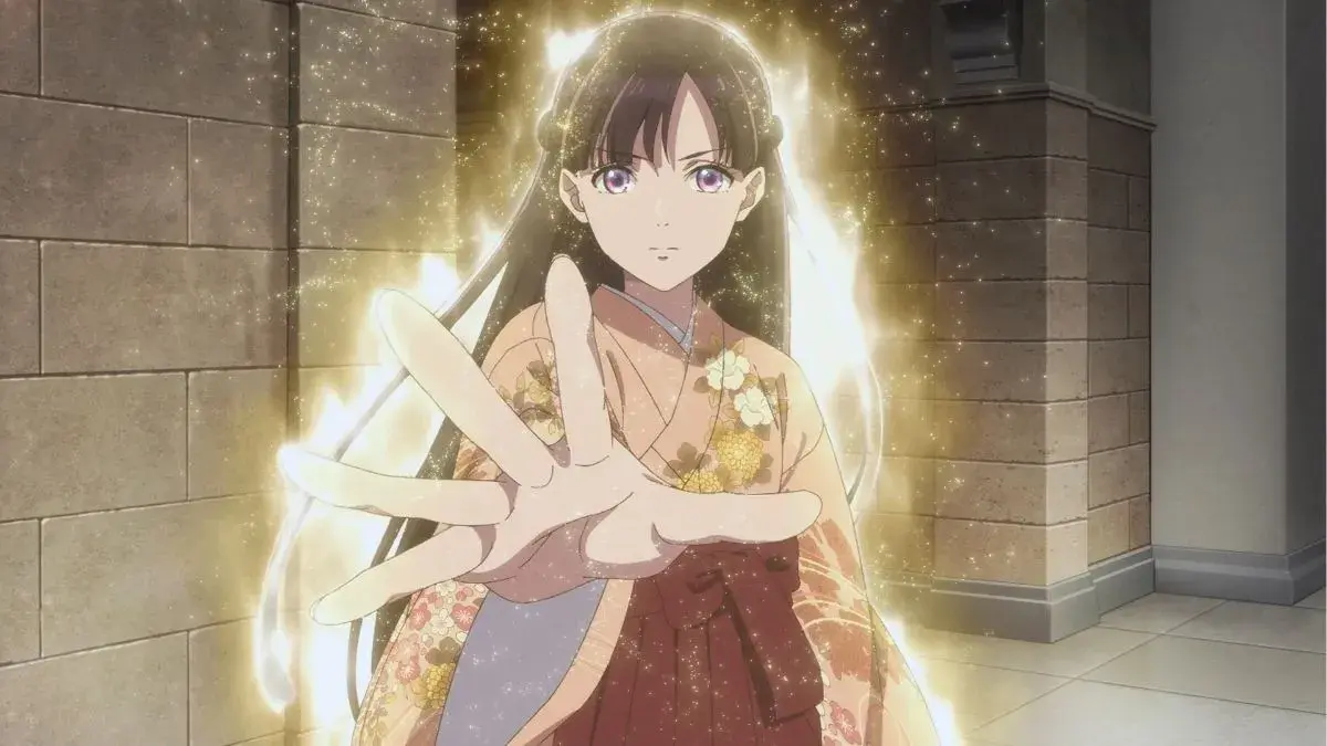 Image is of Miyo from My Happy Marriage Season 2.