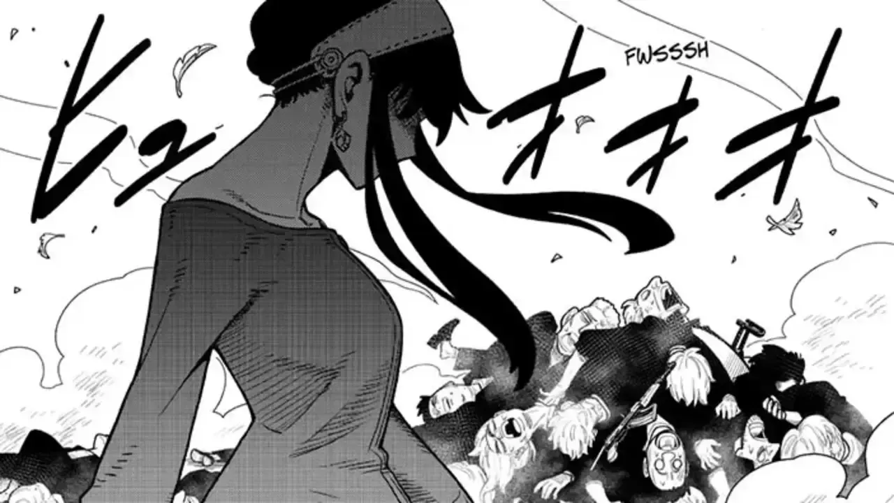 Yor as seen in the new chapter. 