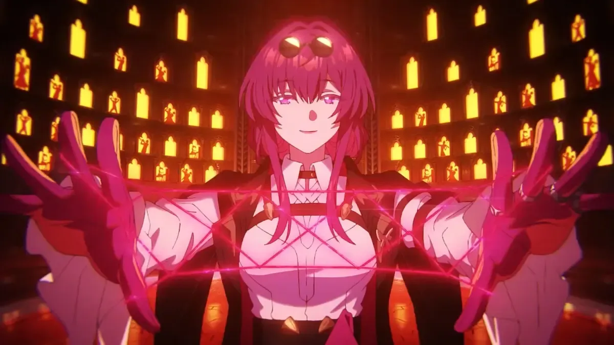 Kafka in the Honkai: Star Rail anime.