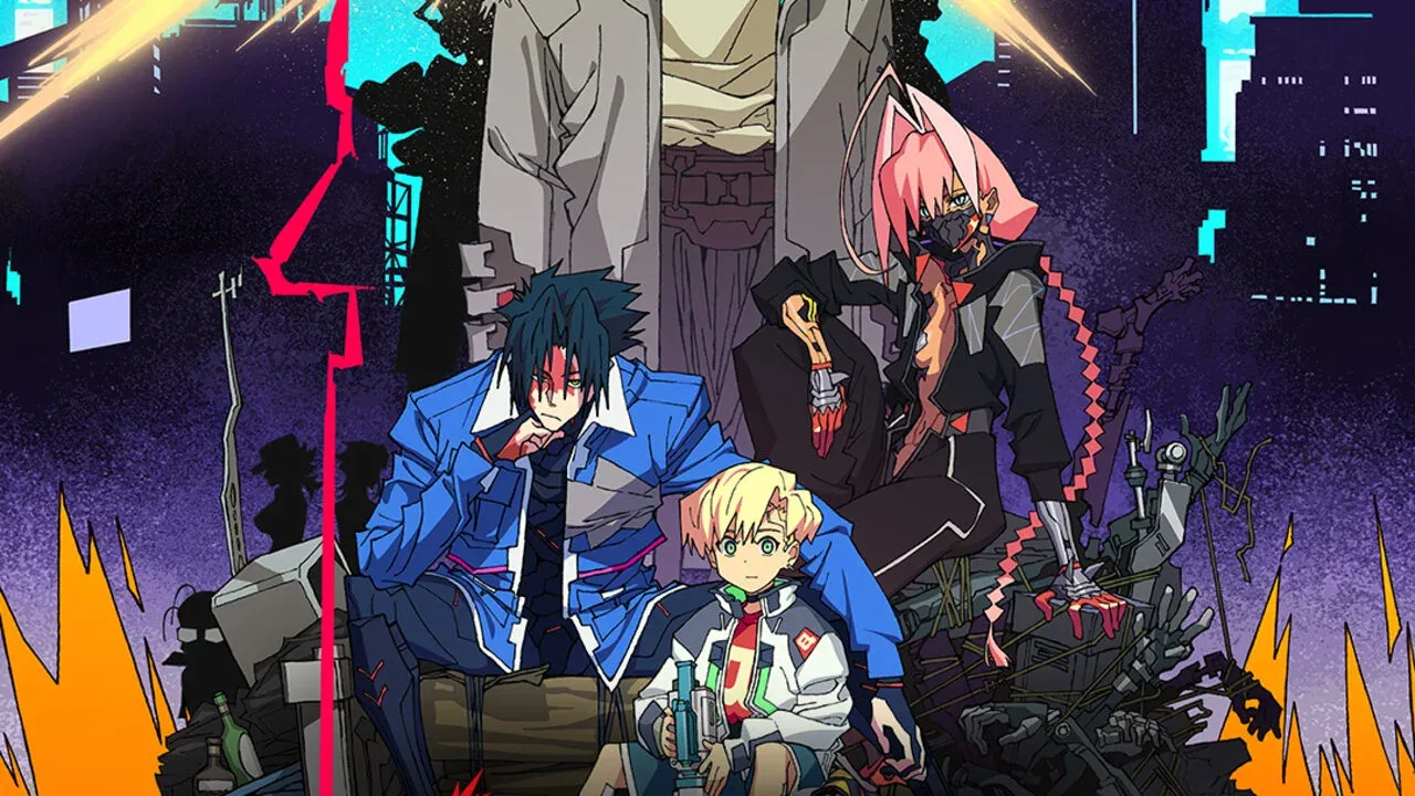 The new characters as seen in the key visual.