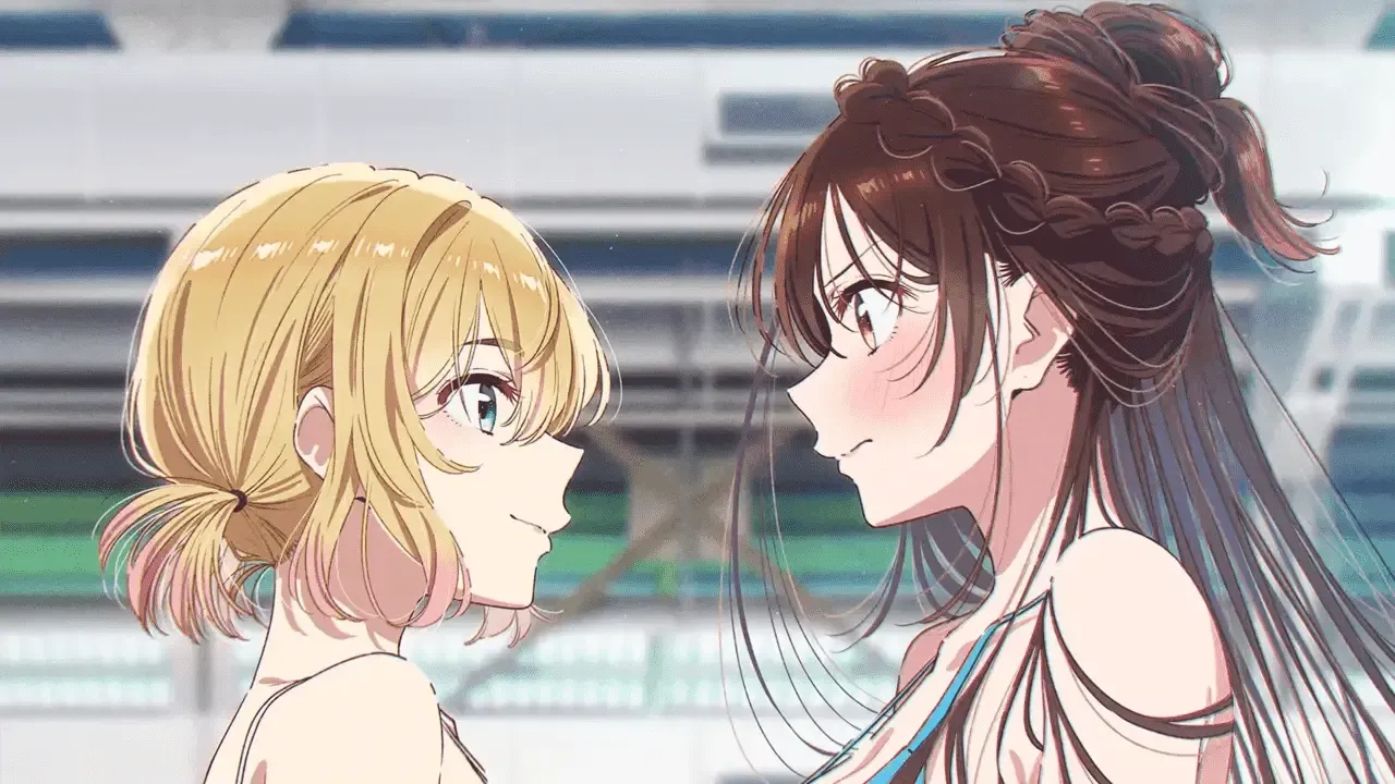 Mami and Chizuru as seen in the new key visual.