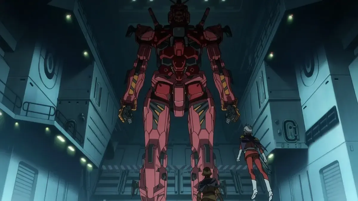Mobile Suit Gundam GQuuuuuuX Ep2: The disappearance of the Red Comet