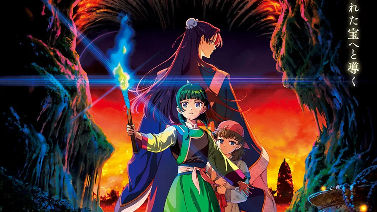 Jinshi, Maomao, and Mu Qing as seen in the new teaser visual.
