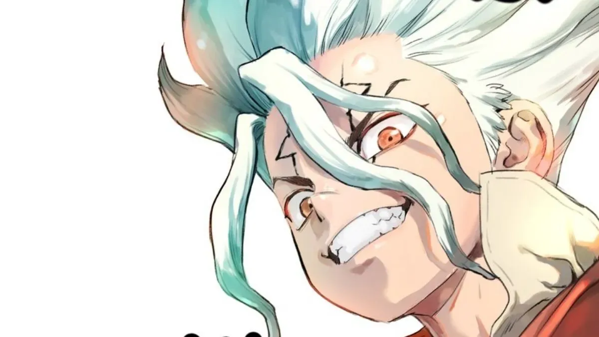 Senku through a special illustration