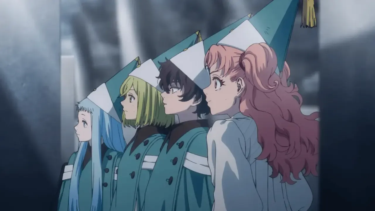 Witch Hat Atelier characters as seen in the anime.