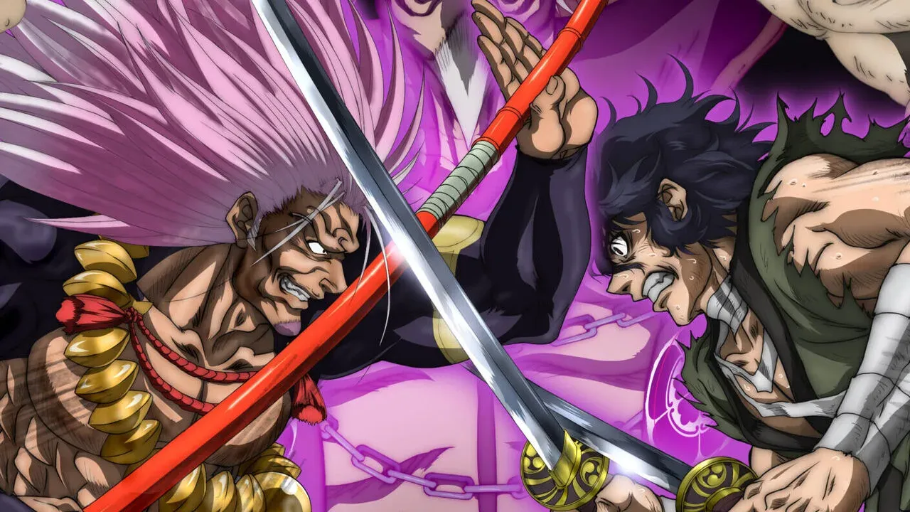 The anime characters as seen in the new key visual.
