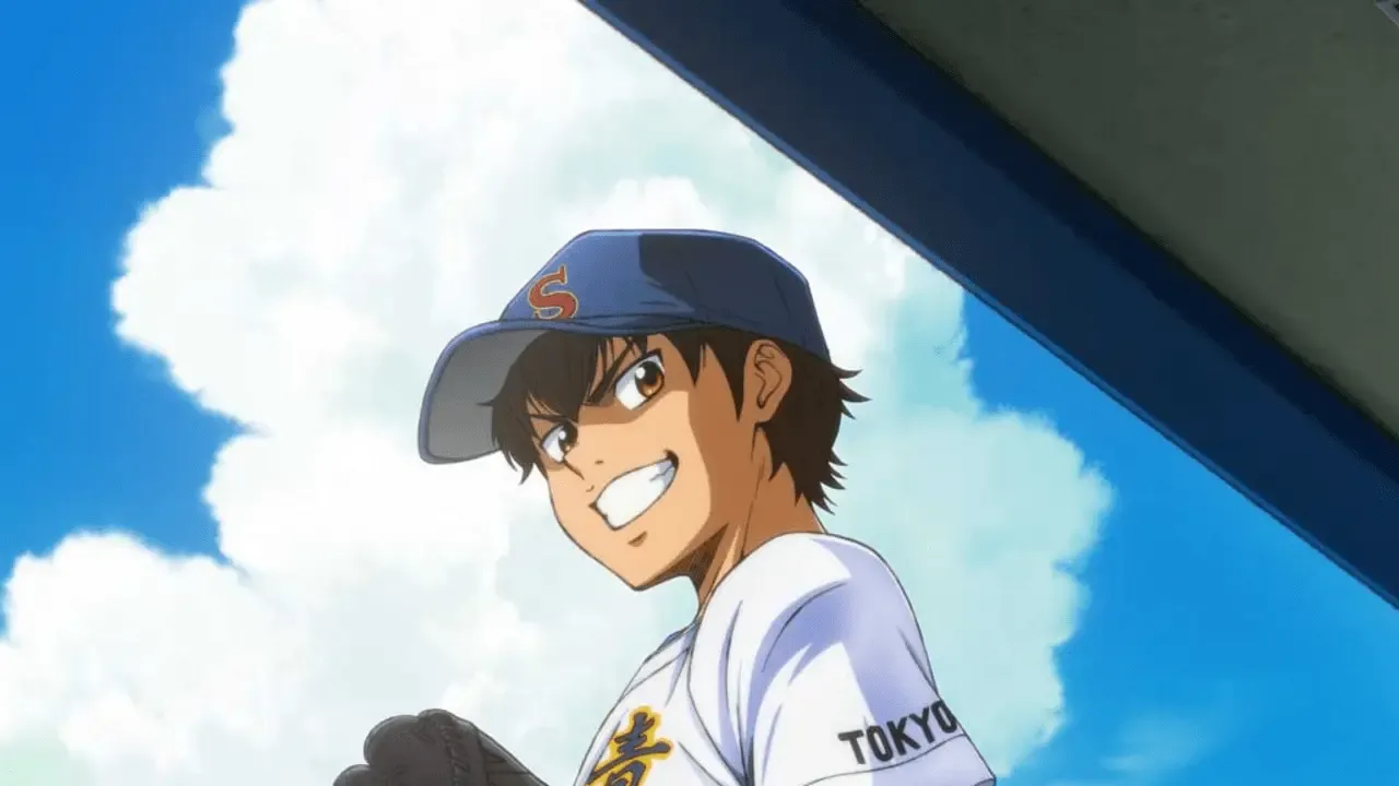 Protagonist Enjin Sawamura as seen in the key visual.