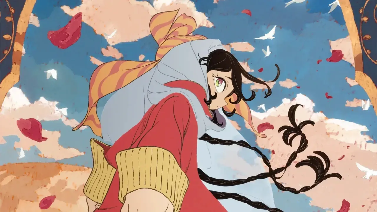 Sitara as seen in the key visual of the anime.