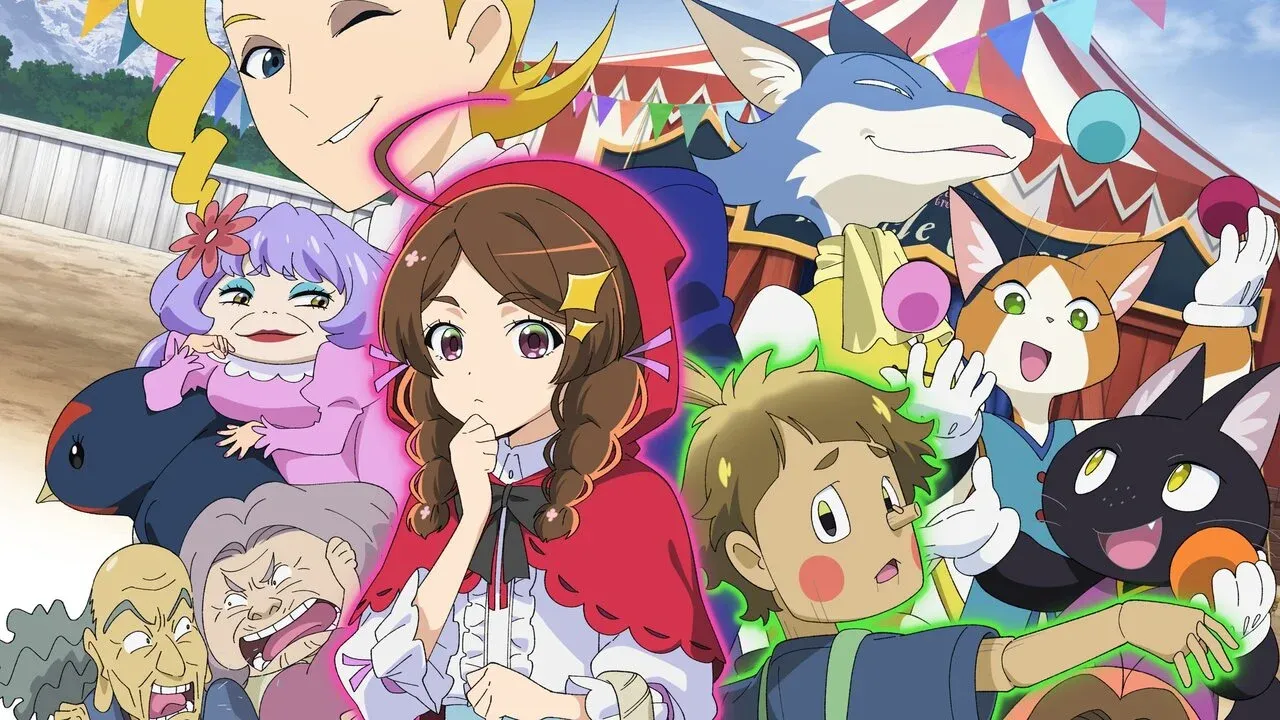 The anime's characters as seen in the new key visual.