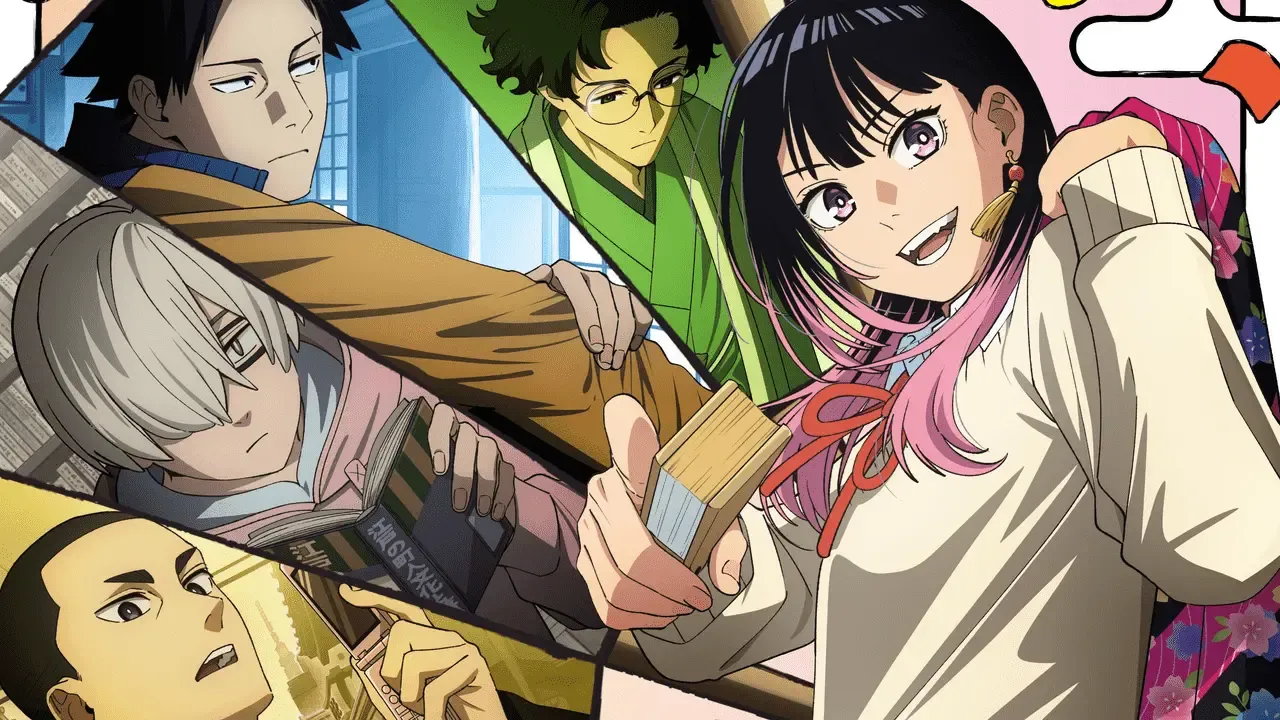 Akane and other characters as seen in the teaser visual.