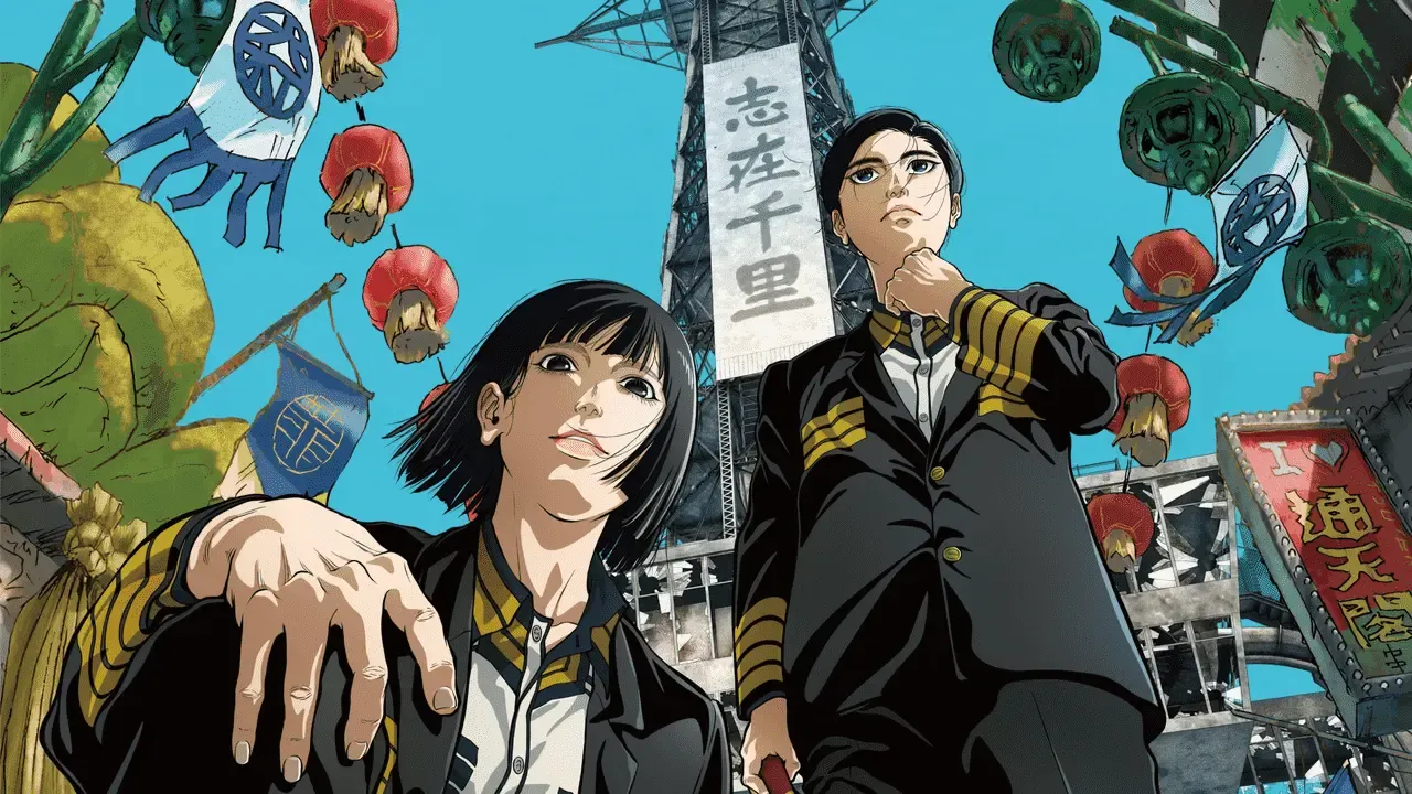 The main characters of the anime as seen in the new key visual.