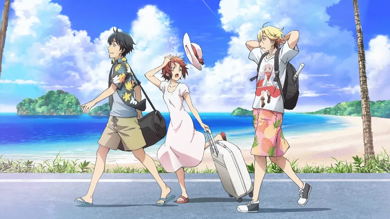 The anime characters as seen in the new teaser visual.