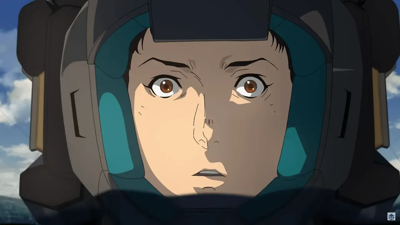 Noa Hathaway as seen in the anime movie trailer.