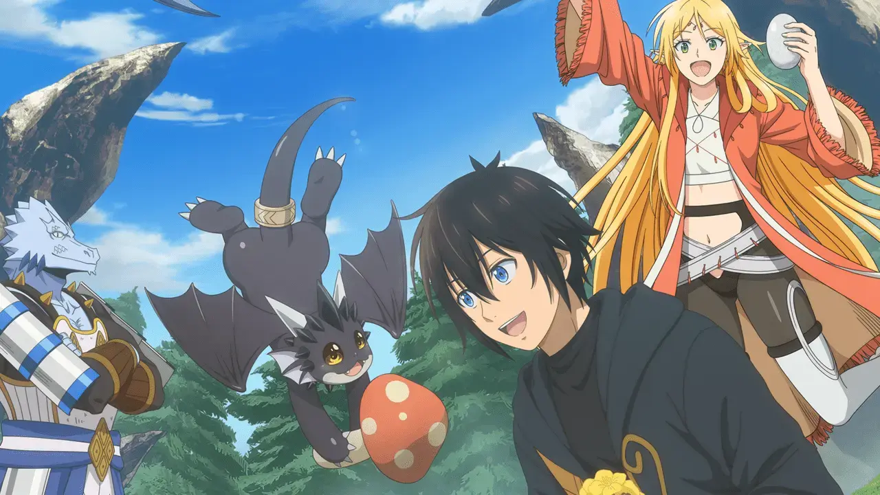 The anime characters as seen in the new key visual.
