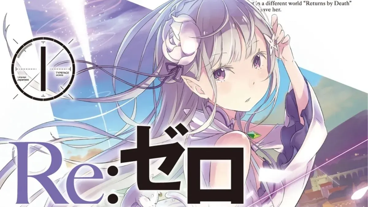 Re:Zero volume 1 cover