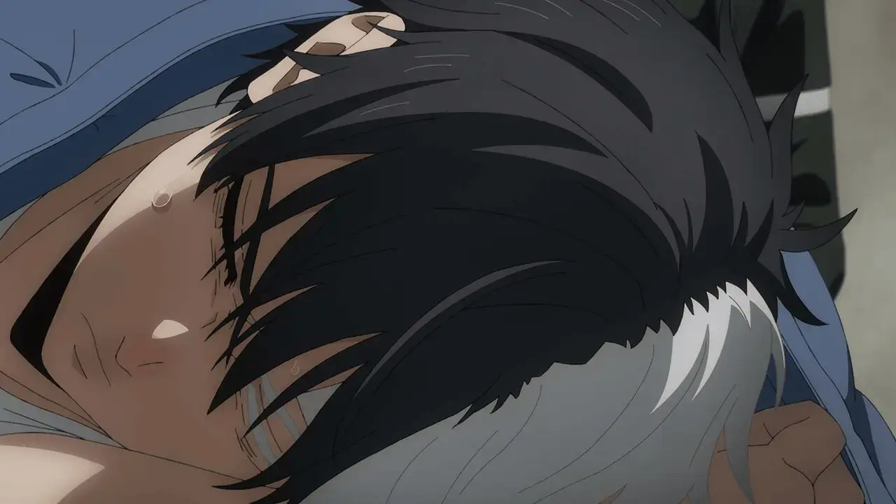 A sick Sakura as seen in the episode.