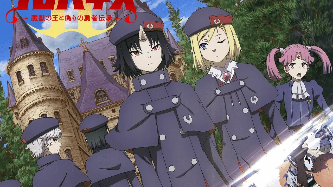 Clevatess, Alicia, and other characters as seen in the new key visual.